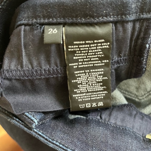 J Brand Inkwell tailored flare denim jeans size 26 - Picture 5 of 6